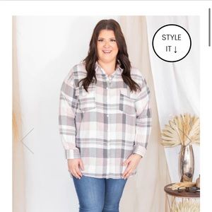 New in bag Pink Lily Flannel